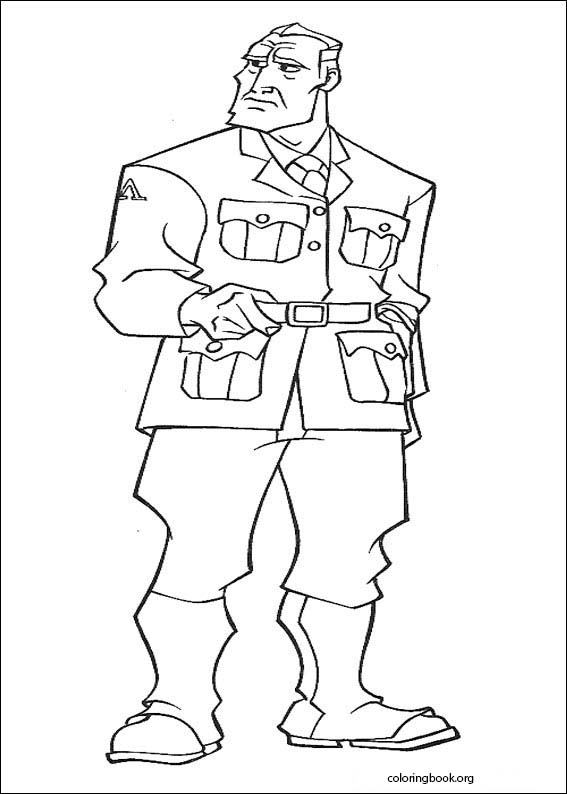 Atlantis coloring page (087)