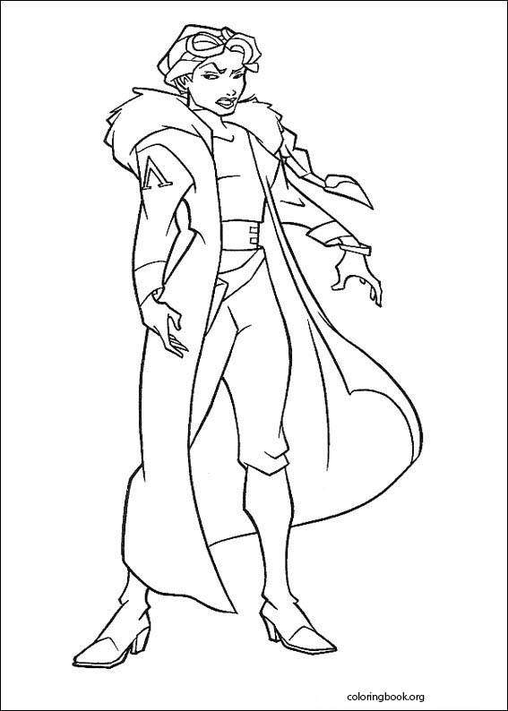 Atlantis coloring page (089)