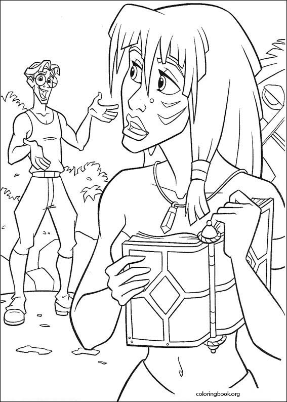 Atlantis coloring page (092)