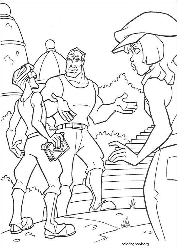 Atlantis coloring page (094)
