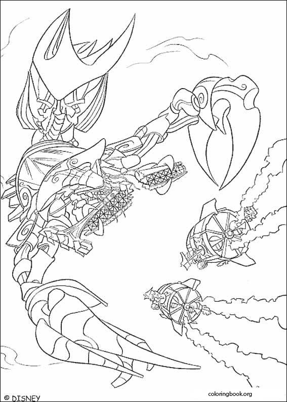 Atlantis coloring page (109)
