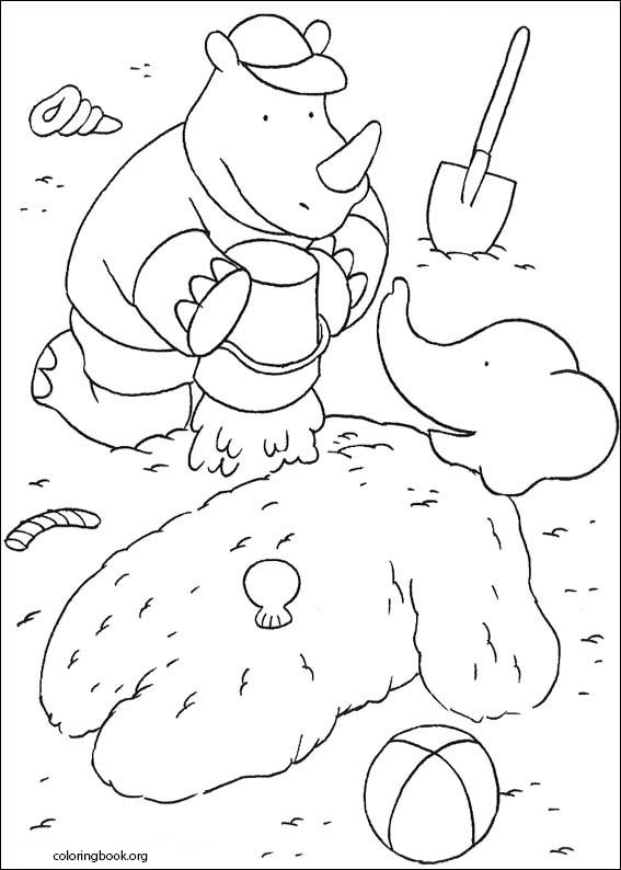 Babar coloring page (001)
