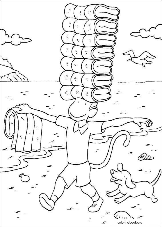Babar coloring page (010)