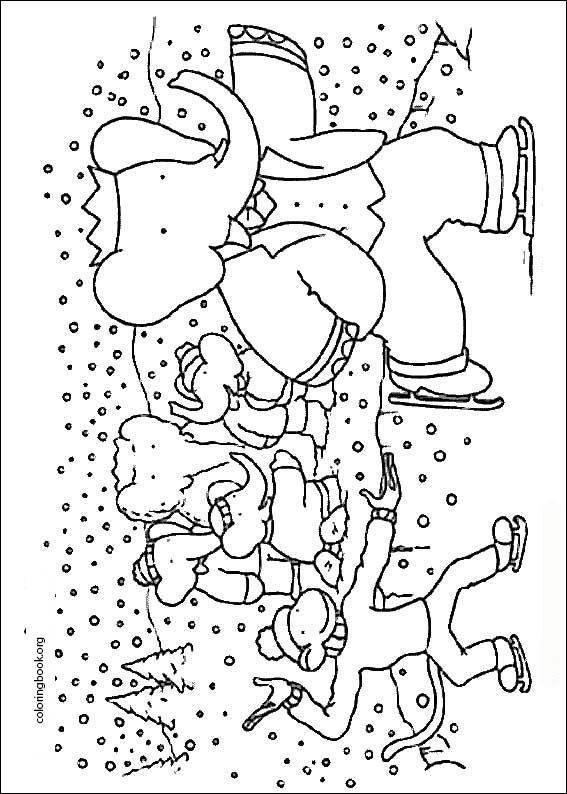 Babar coloring page (014)
