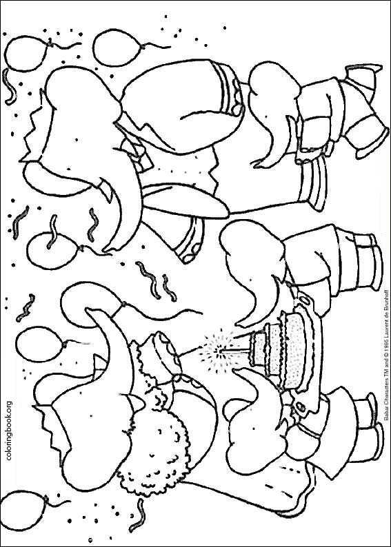Babar coloring page (015)