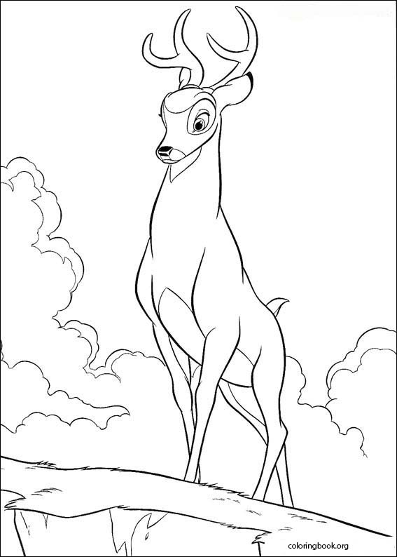 Bambi coloring page (006)