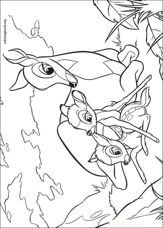 Bambi coloring page (008)