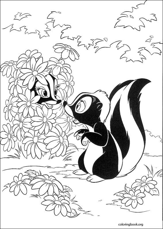 Bambi coloring page (011)