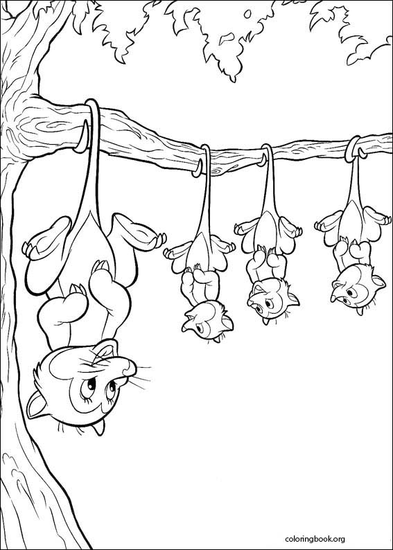 Bambi coloring page (020)
