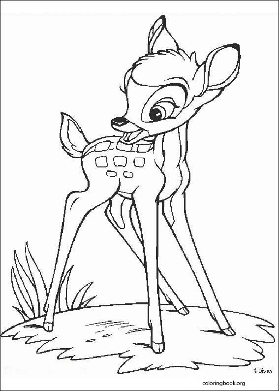 Bambi coloring page (031)