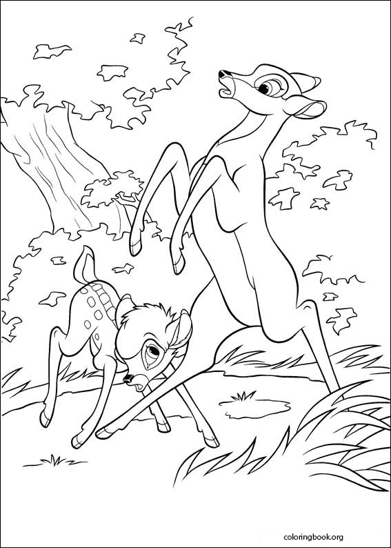 Bambi 2 coloring page (006)