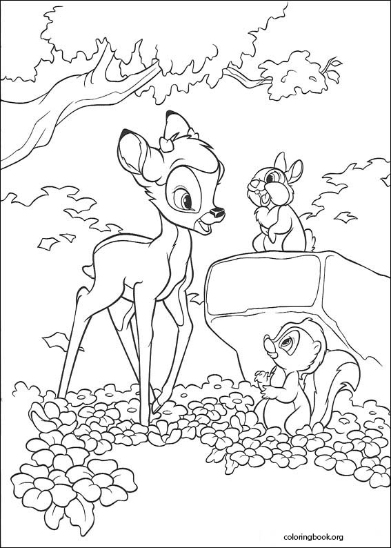 Bambi 2 coloring page (038)