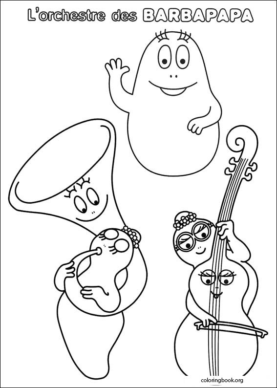Barbapapa coloring page (013)