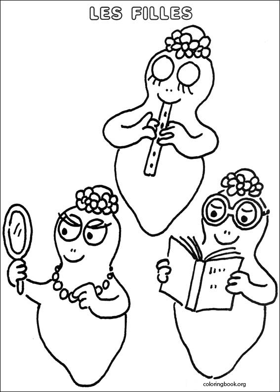 Barbapapa coloring page (025)