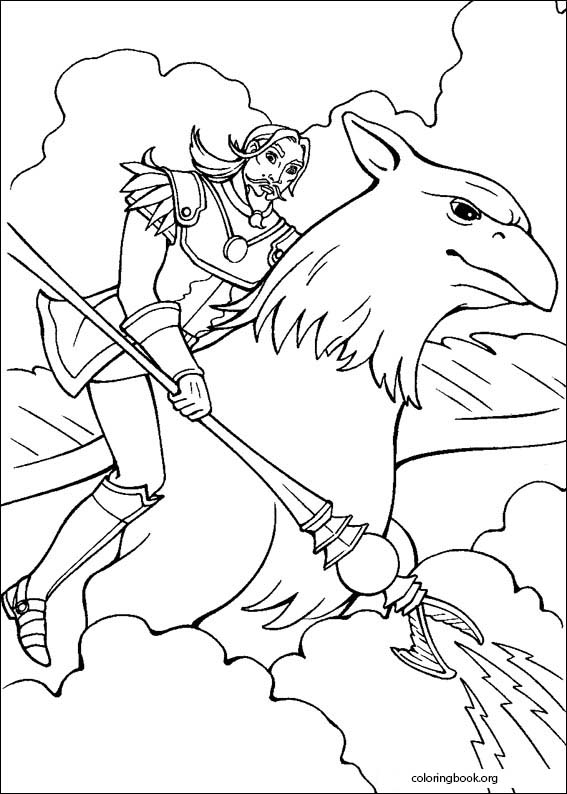 Barbie And The Magic Of Pegasus coloring page (020)