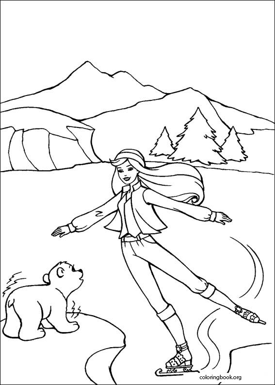 Barbie And The Magic Of Pegasus coloring page (025)