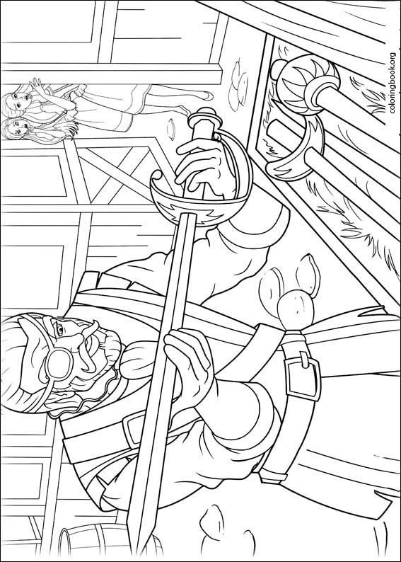 Barbie And The Three Musketeers coloring page (006)