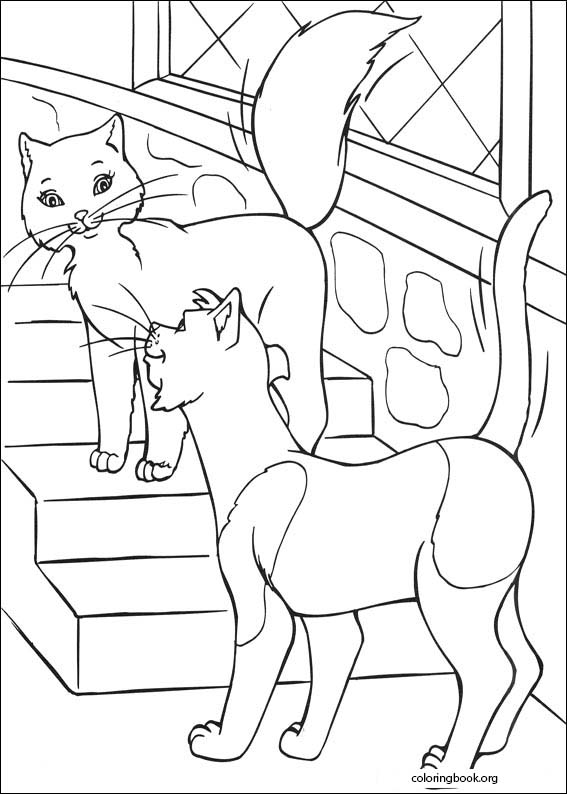 Barbie As The Princess And The Pauper coloring page (014)
