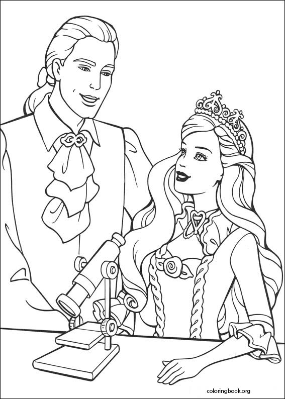 Barbie As The Princess And The Pauper coloring page (017)