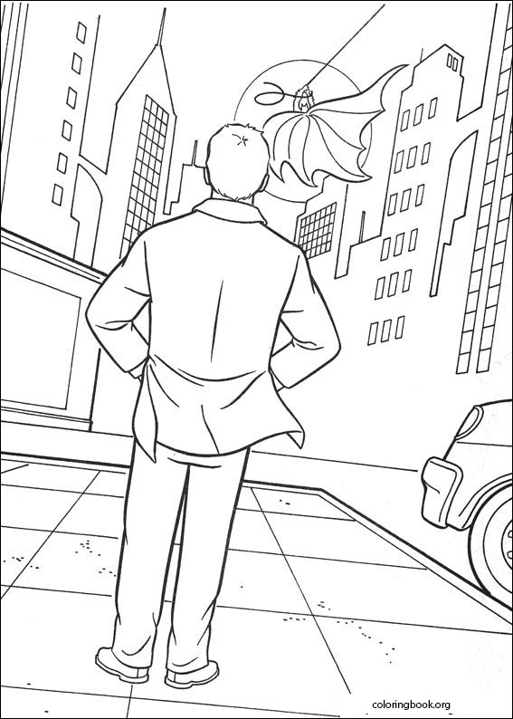 Batman coloring page (051)