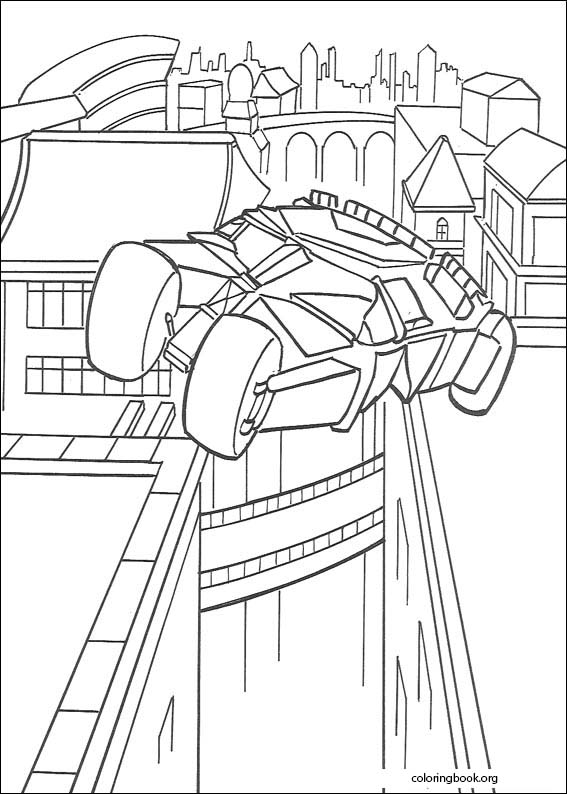 Batman coloring page (064)