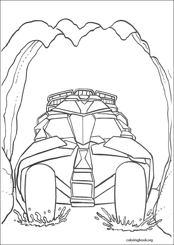 Batman coloring page (066)