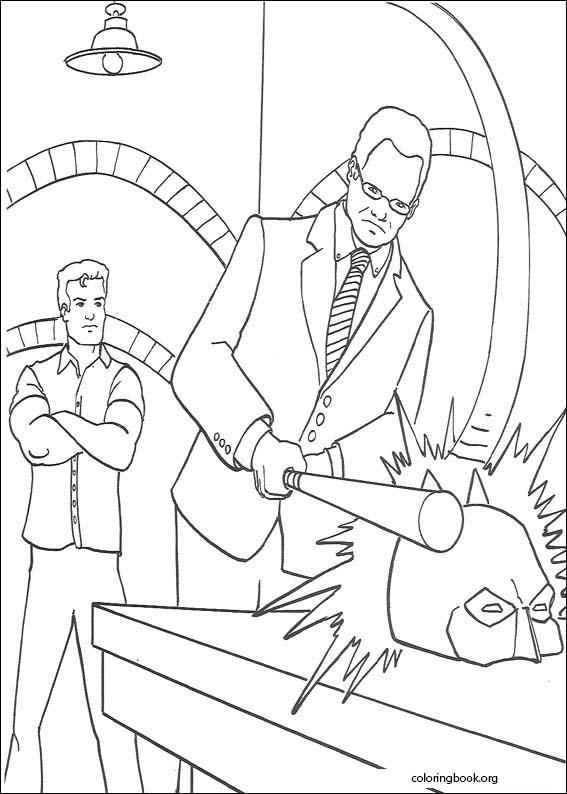 Batman coloring page (069)
