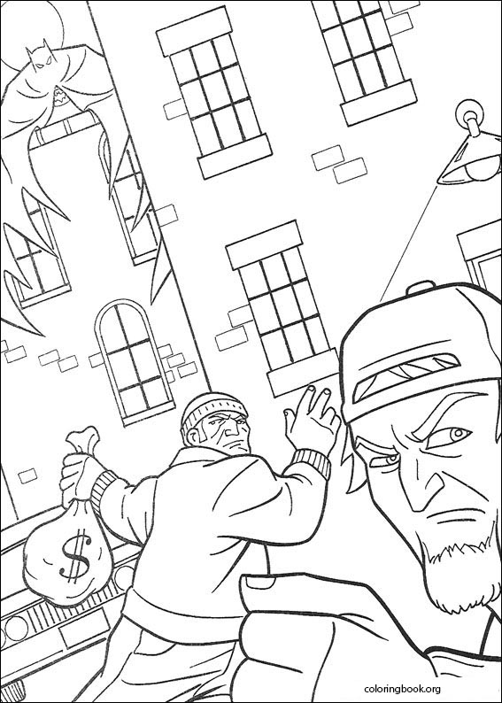 Batman coloring page (076)