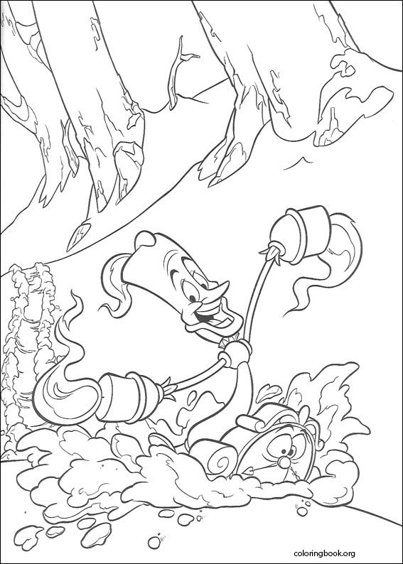 Beauty And The Beast coloring page (026)