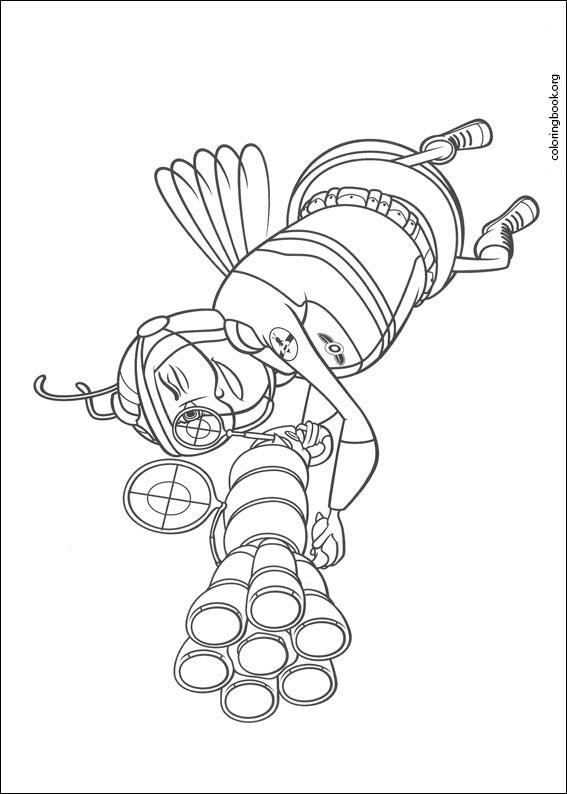 Bee Movie coloring page (009)