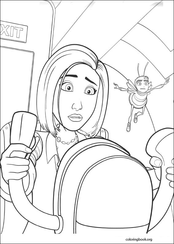 Bee Movie coloring page (011)