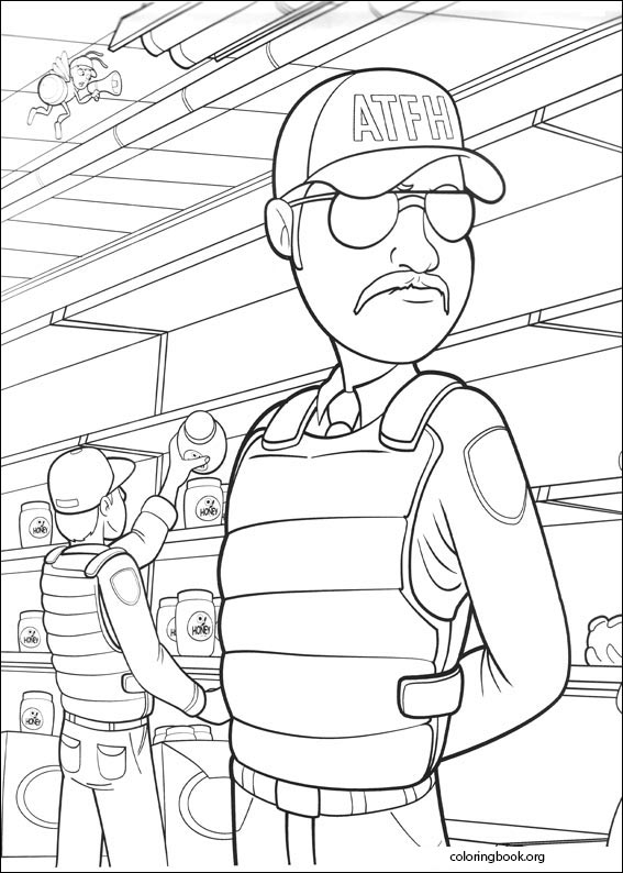Bee Movie coloring page (012)