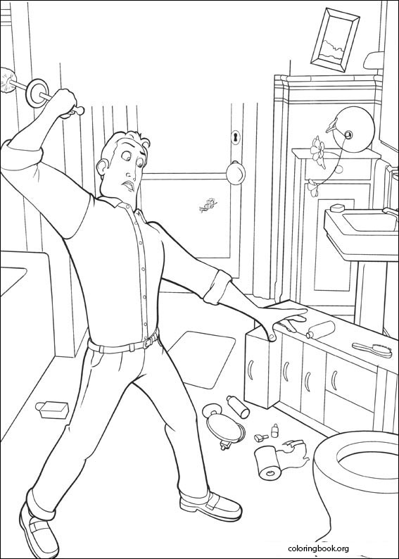 Bee Movie coloring page (018)