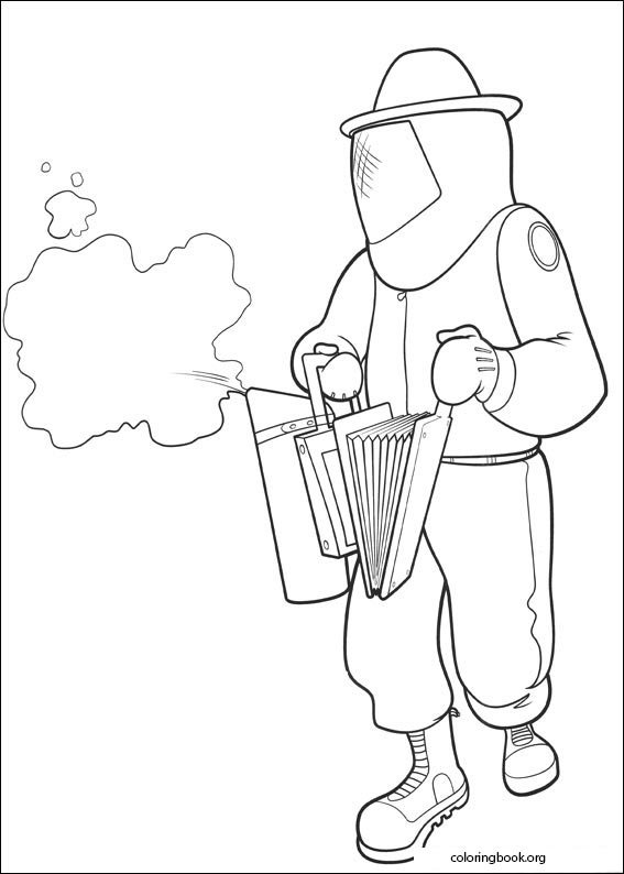 Bee Movie coloring page (019)