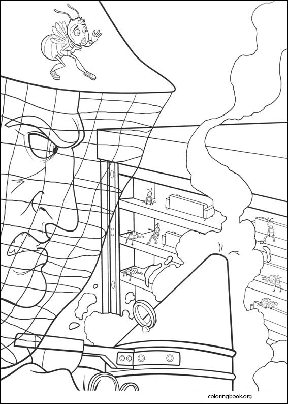 Bee Movie coloring page (027)