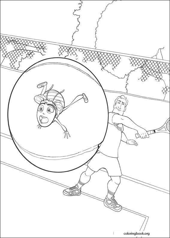 Bee Movie coloring page (033)