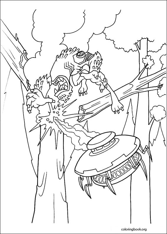 Ben 10 coloring page (038)