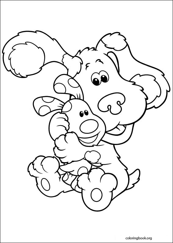 Blue's Clues coloring page (018)