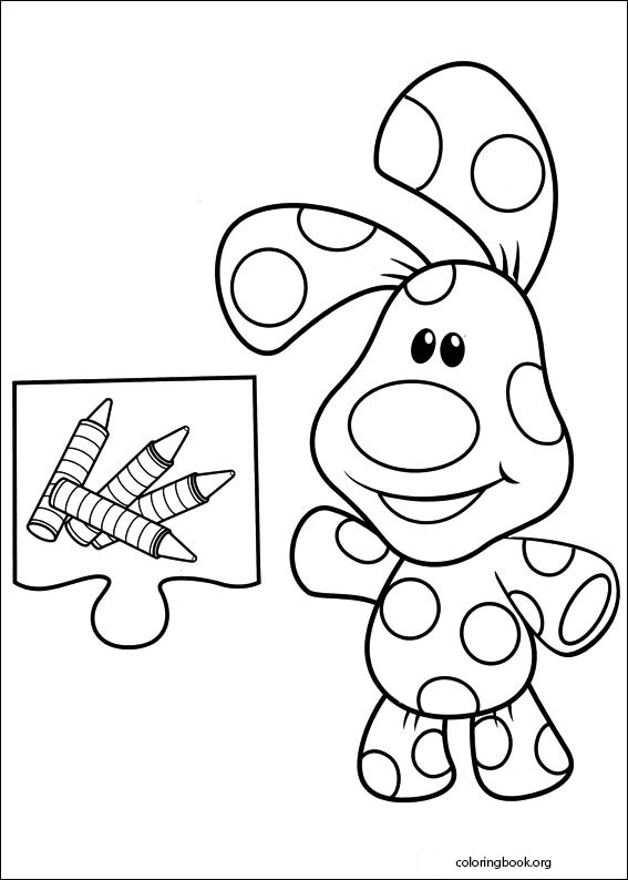 Blue's Clues coloring page (035)