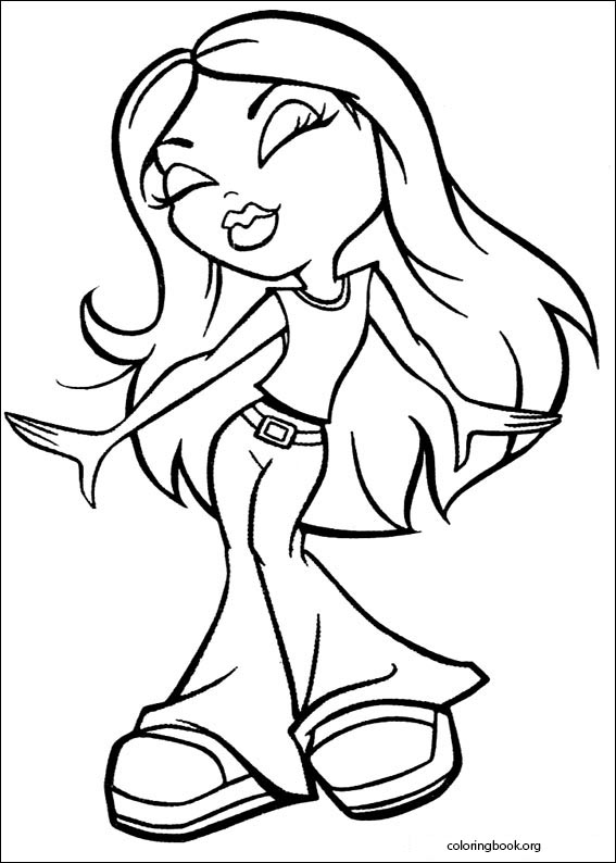 Bratz coloring page (002)