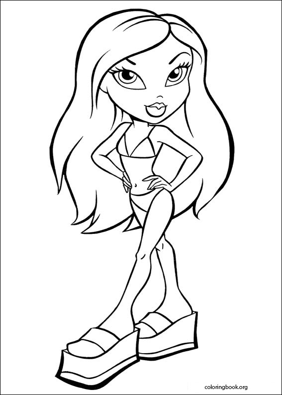 Bratz coloring page (004)