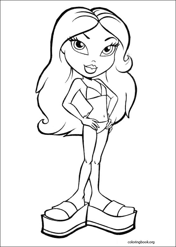 Bratz coloring page (005)