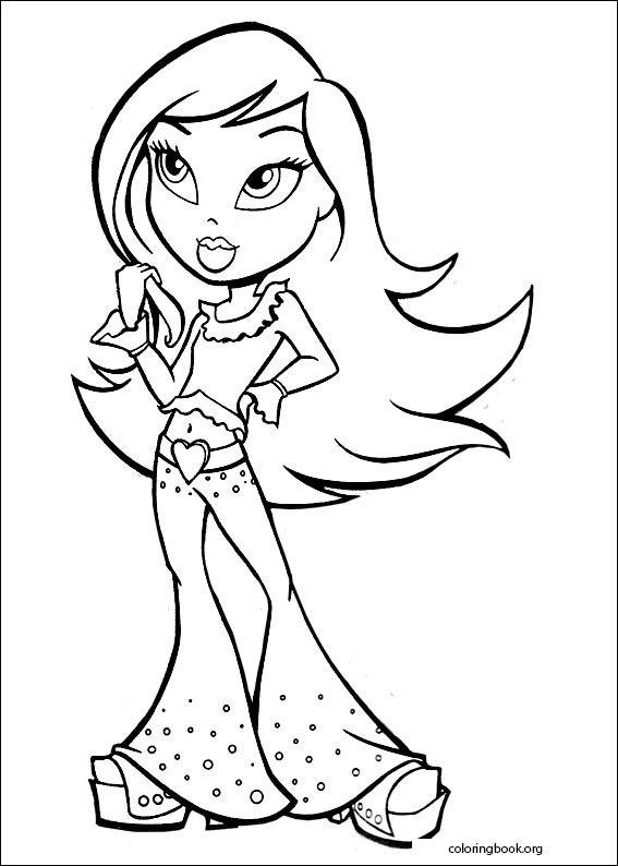 Bratz coloring page (006)