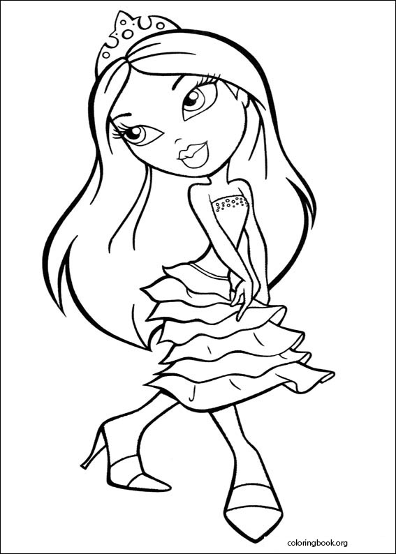 Bratz coloring page (011)