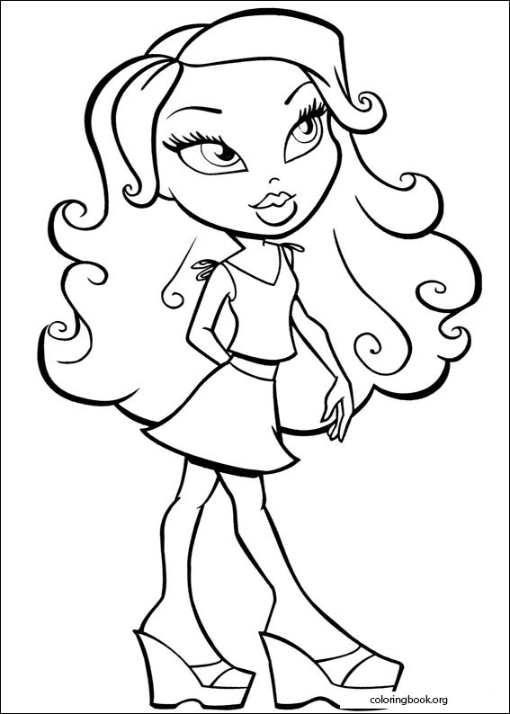 Bratz coloring page (014)