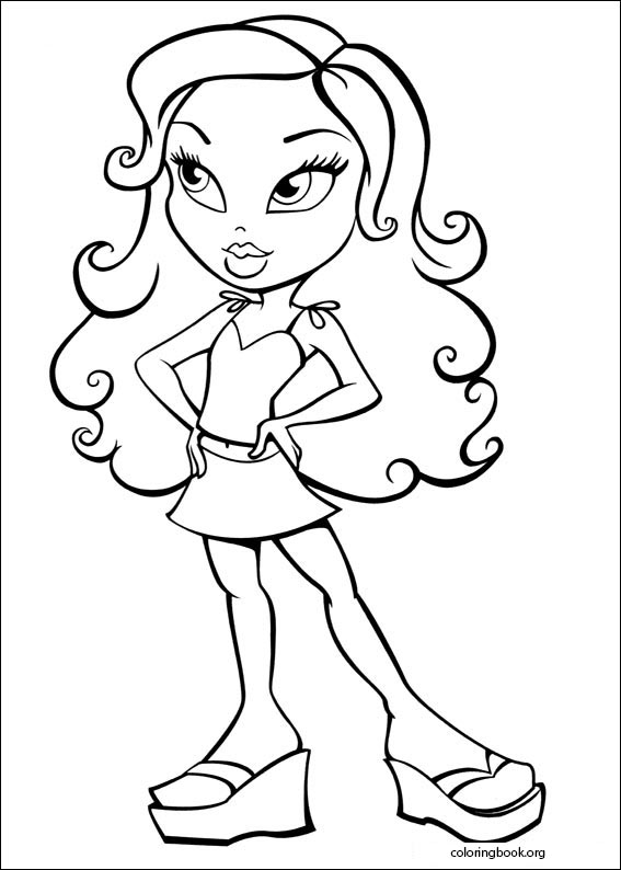 Bratz coloring page (015)
