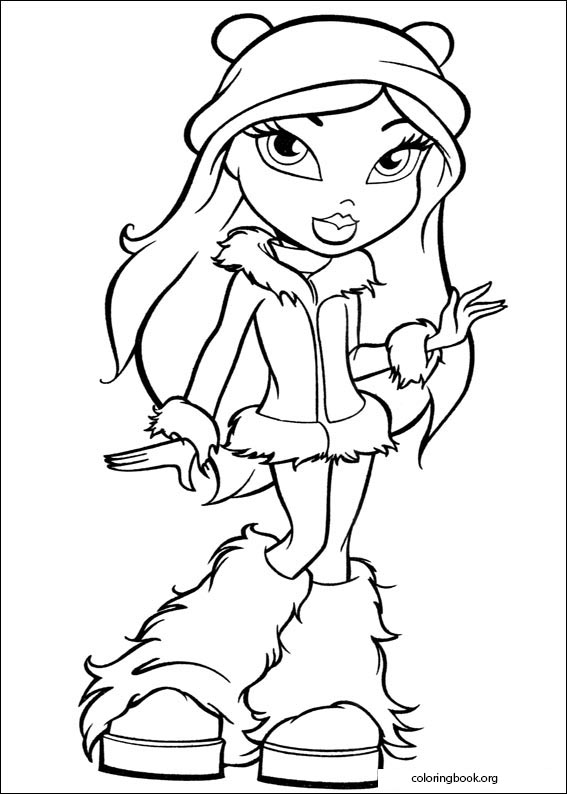 Bratz coloring page (016)