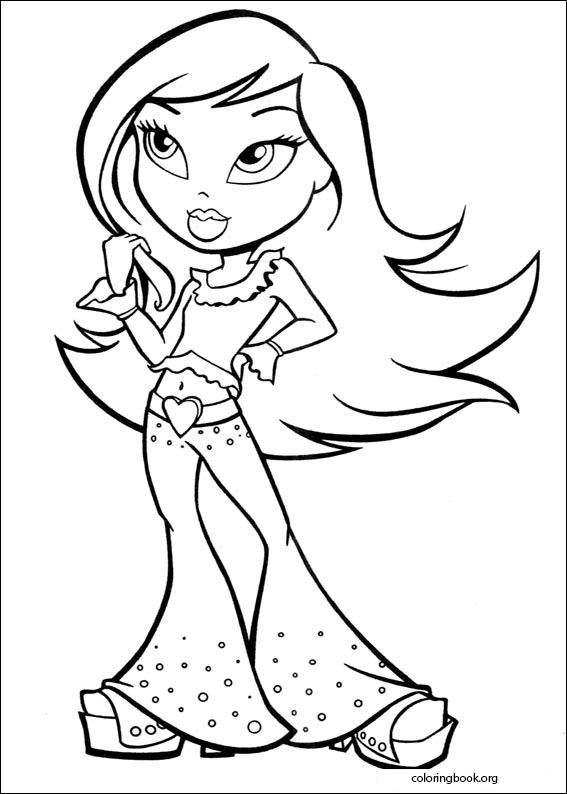 Bratz coloring page (017)