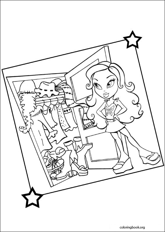Bratz coloring page (018)
