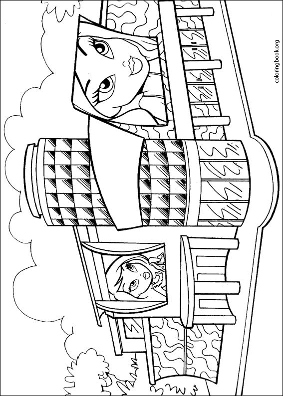 Bratz coloring page (030)